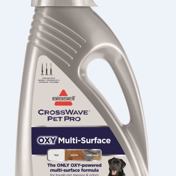 Bissell | CrossWave Pet Pro Oxy Multi-surface formula Cleaning Solution, 2 L