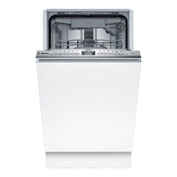 Bosch Dishwasher | SPT4EMX17E | Built-in | Width 45 cm | Number of place settings 10 | Number of programs 6 | Energy efficiency class B | Display | White