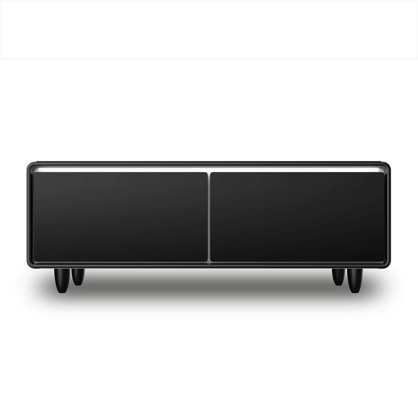 Caso | Lounge-Table with cooling compartments, sound bar and charging option | Sound and Cool | Energy efficiency class F | Free standing | Black - Image 6