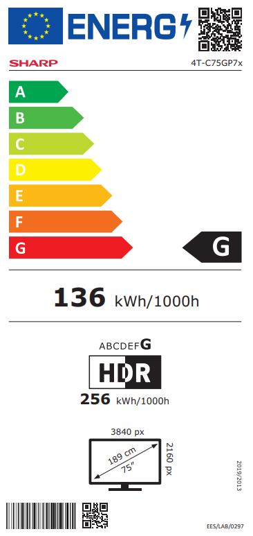 Sharp 75GP7265E | 75 | Smart TV | Google TV | UHD - Image 8
