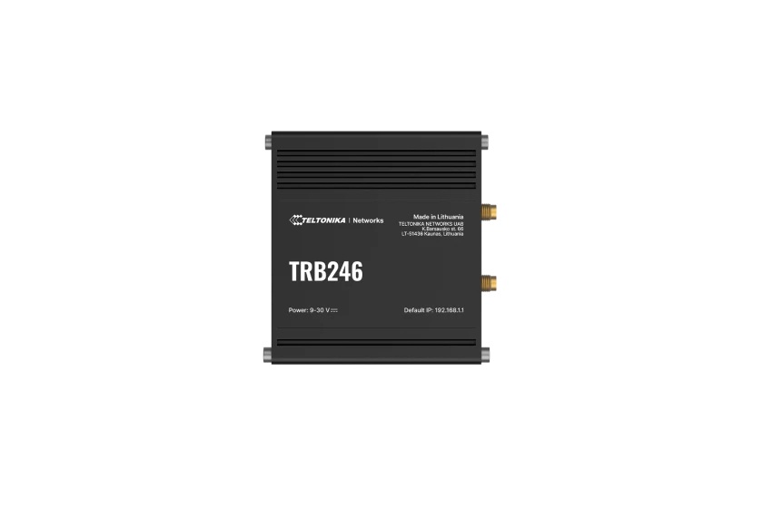 Teltonika Industrial 4G IoT Gateway | TRB246 | 10/100 Mbit/s | Ethernet LAN (RJ-45) ports 1 | Mesh Support No | MU-MiMO No | 4G
