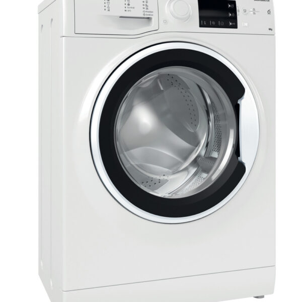 Whirlpool Washing machine | WRBSB 6249 W EU | Energy efficiency class C | Front loading | Washing capacity 6 kg | 1200 RPM | Depth 43 cm | Width 60 cm | LED | White
