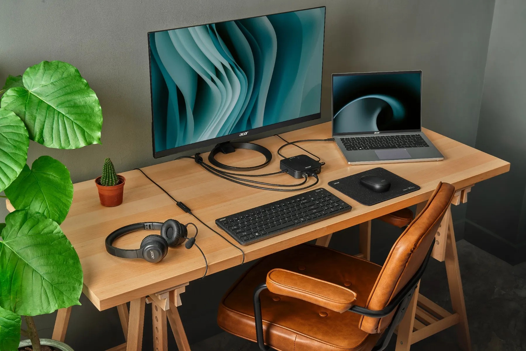 Acer Office Headset | Built-in microphone | Wired | Black - Image 7