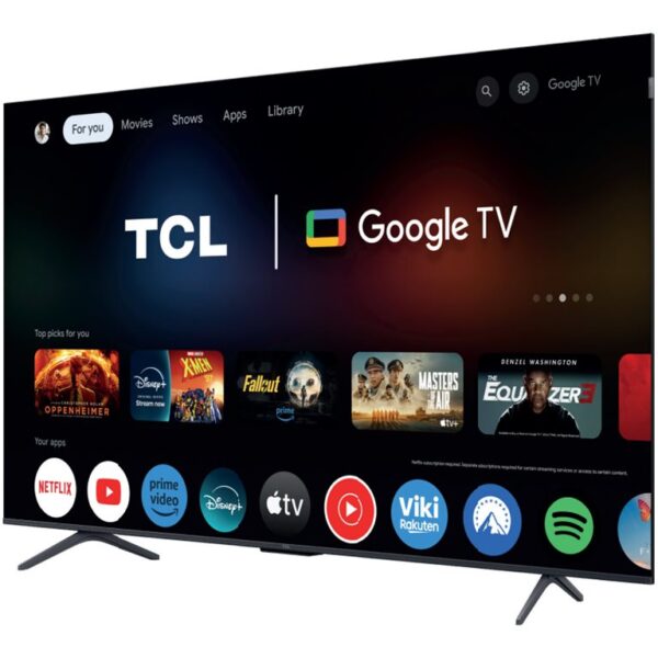 TCL 4K QLED TV | 65T8C | 65 | Smart TV | Google TV