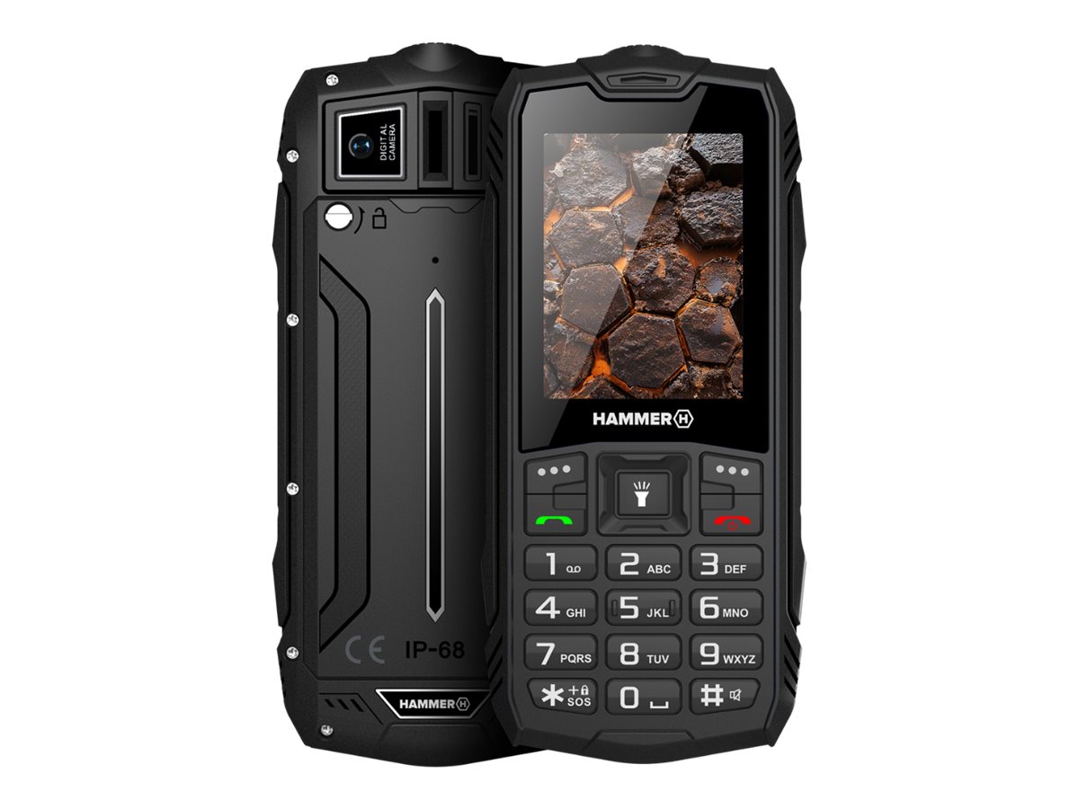 Hammer ROCK LTE | Black | 2.4 " | IPS | 48 MB | 128 MB | Dual SIM | 3G | Main camera resolution 2 MP | 3000 mAh - Image 3