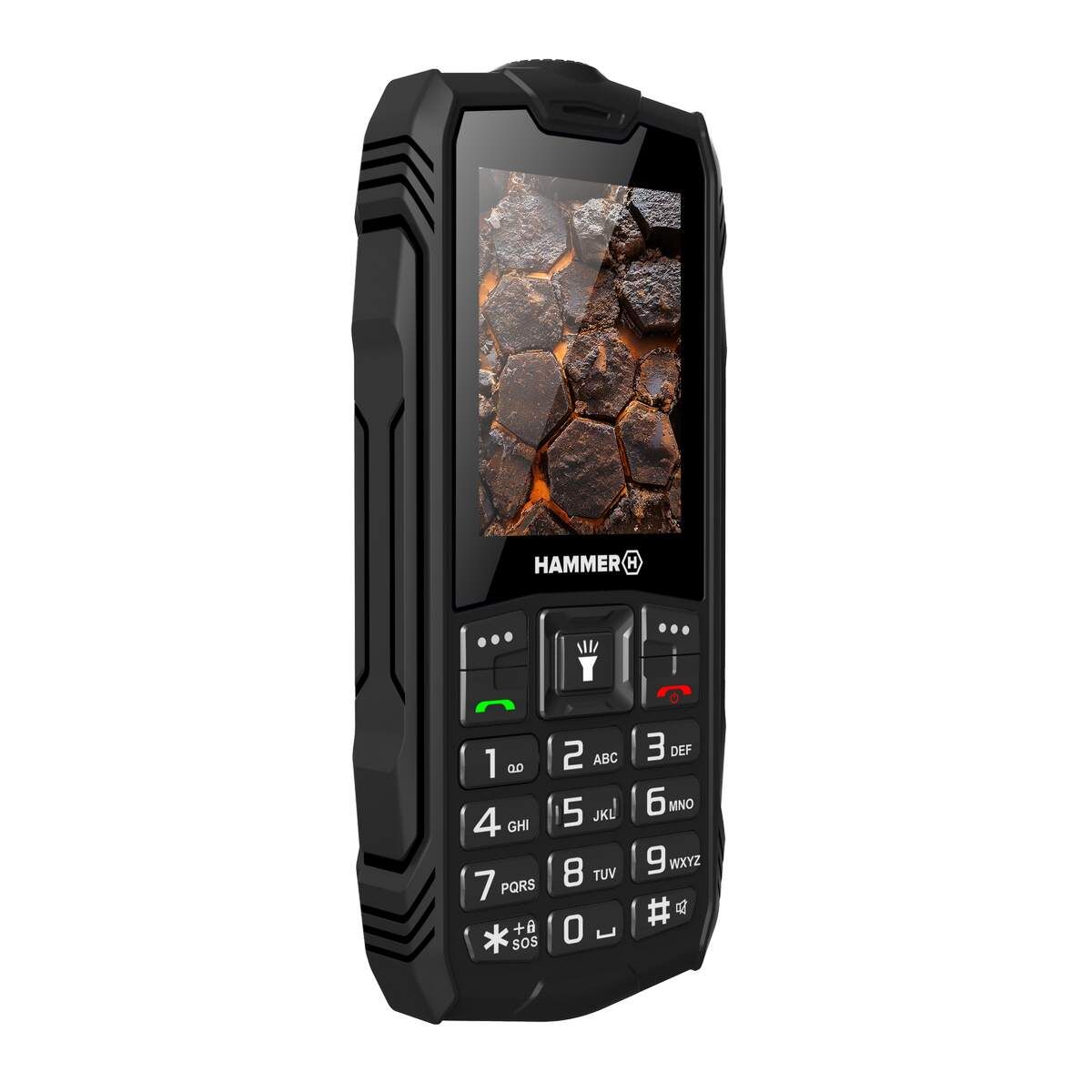 Hammer ROCK LTE | Black | 2.4 " | IPS | 48 MB | 128 MB | Dual SIM | 3G | Main camera resolution 2 MP | 3000 mAh - Image 5