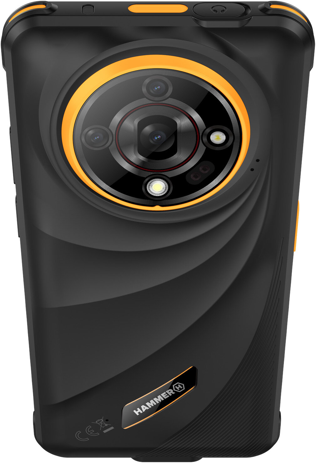 Hammer Iron 6 | Black | 6.56 " | IPS | 1612 x 720 pixels | Mediatek | Internal RAM 6 GB | 128 GB | Dual SIM | 4G | Main camera resolution 48 MP | Android | 14 | 6050 mAh - Image 7