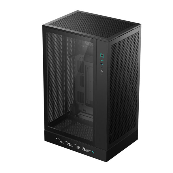 Deepcool CH270 DIGITAL | Black | Mini-Tower | Power supply included No | ATX PS2