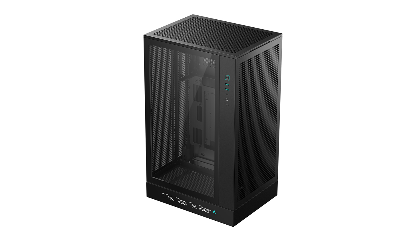 Deepcool CH270 DIGITAL | Black | Mini-Tower | Power supply included No | ATX PS2