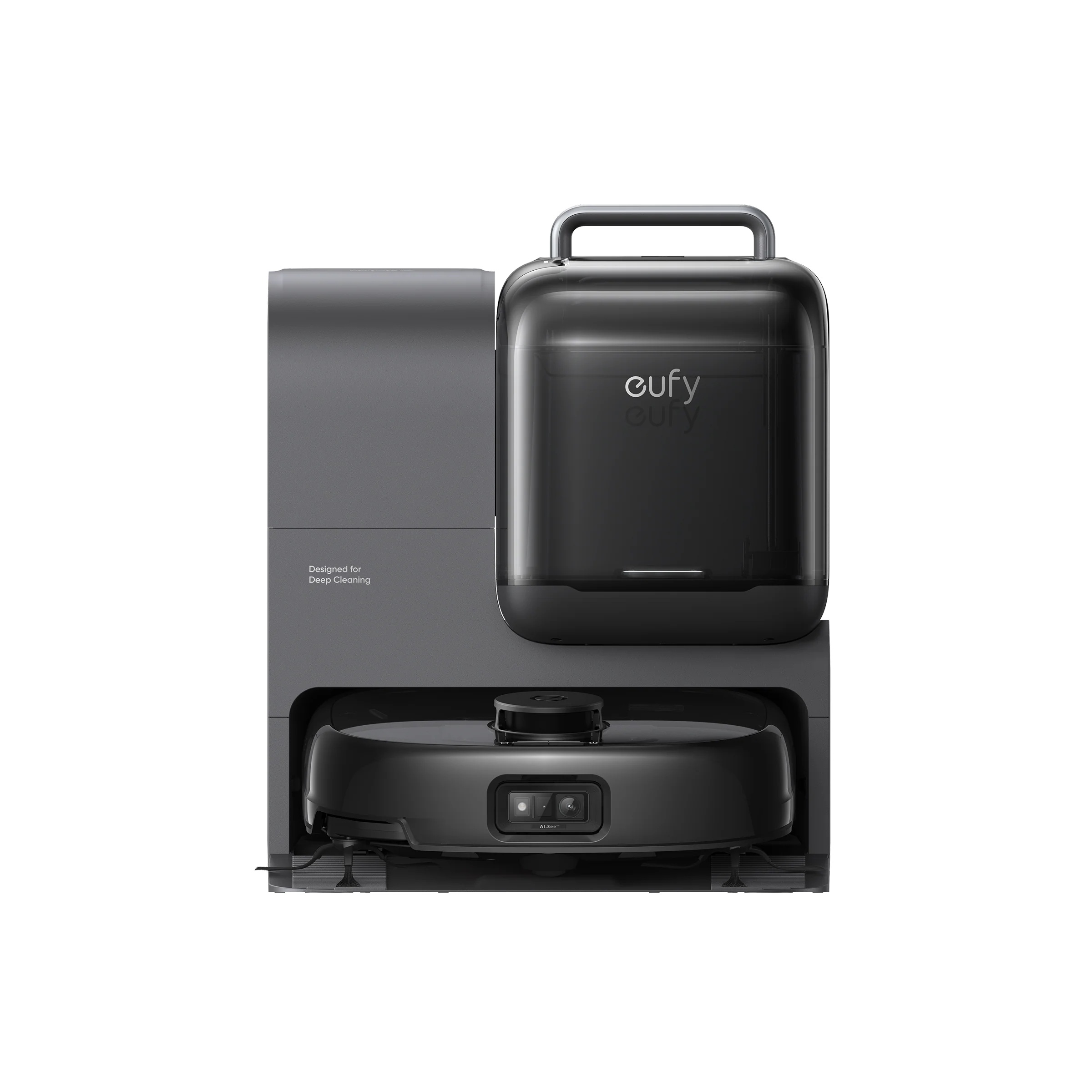 Anker Eufy Robot Vacuum Cleaner | Omni E28 | Wet&Dry | Dust capacity 3 L | 20000 Pa | Black - Image 3