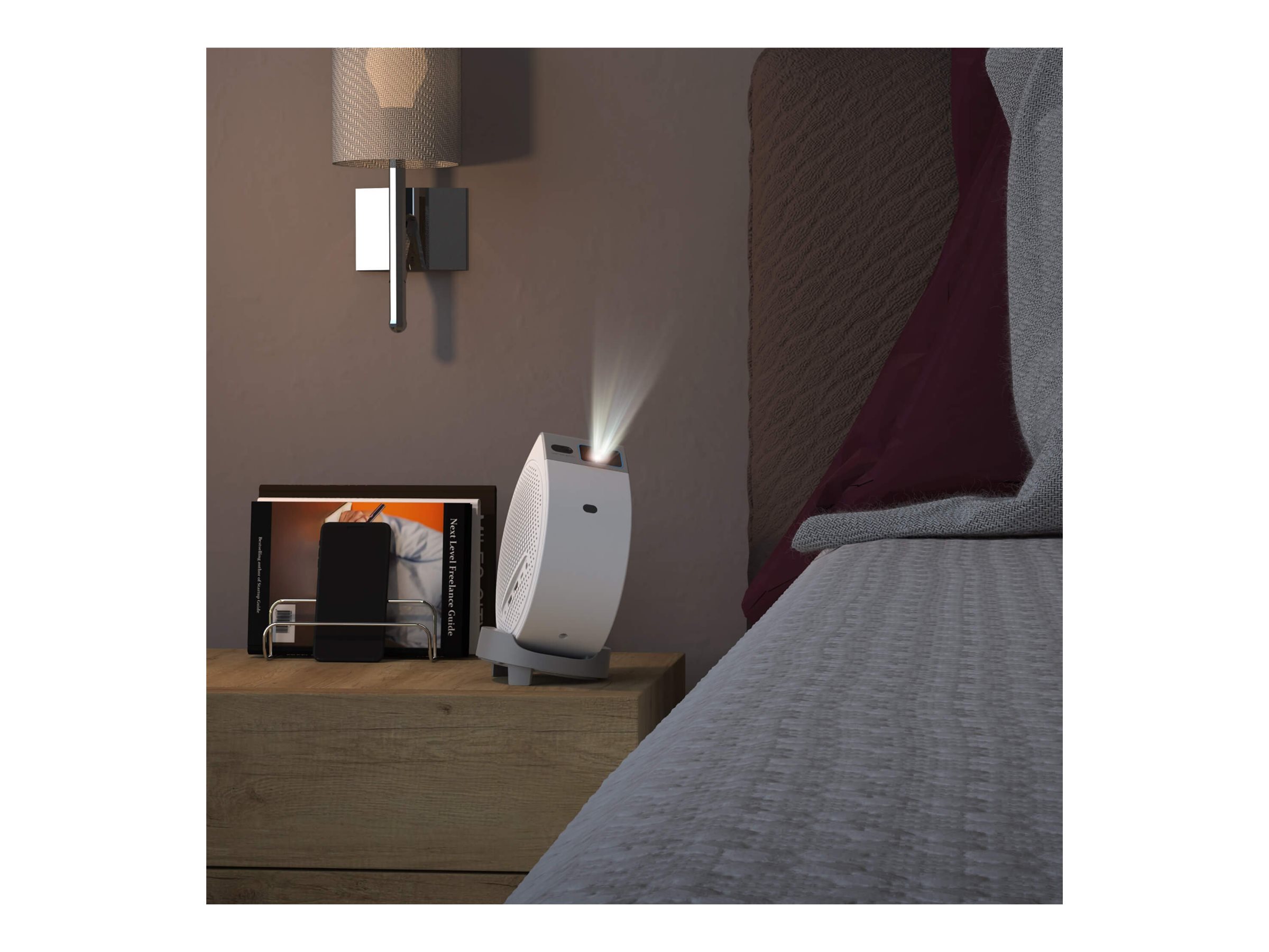 Benq GV50 | Full HD (1920x1080) | 500 ANSI lumens | White/Grey | Wi-Fi - Image 7