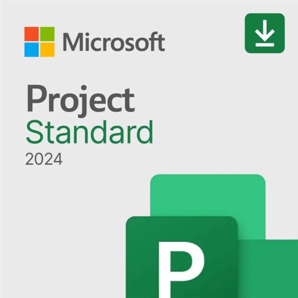 Microsoft Project Standard 2024 Online Product Key License 1 License Downloadable | EP2-07057 | All Languages | ESD
