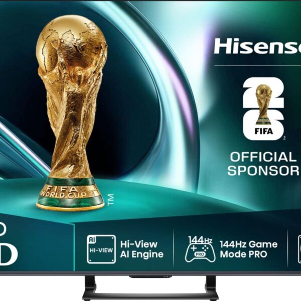Hisense Mini LED TV | 65U7Q | 65 | Smart TV | VIDAA Smart OS | UHD | Black