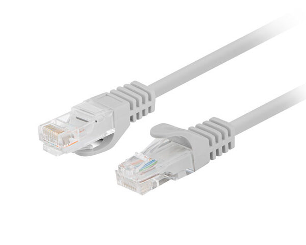 Lanberg | Patchcord CAT.6 UTP Fluke Passed | PCU6-10CC-0025-S | 0.25 m | Grey