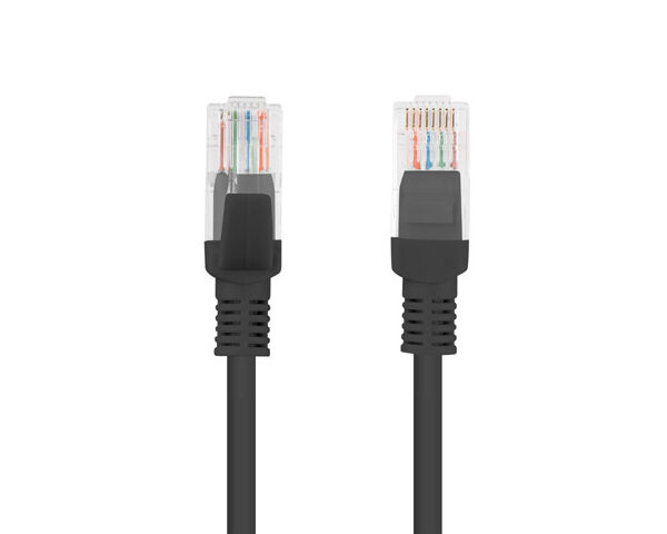 Lanberg | Patchcord CAT.5E UTP Fluke Passed | PCU5-10CC-2000-BK | 20 m | Black