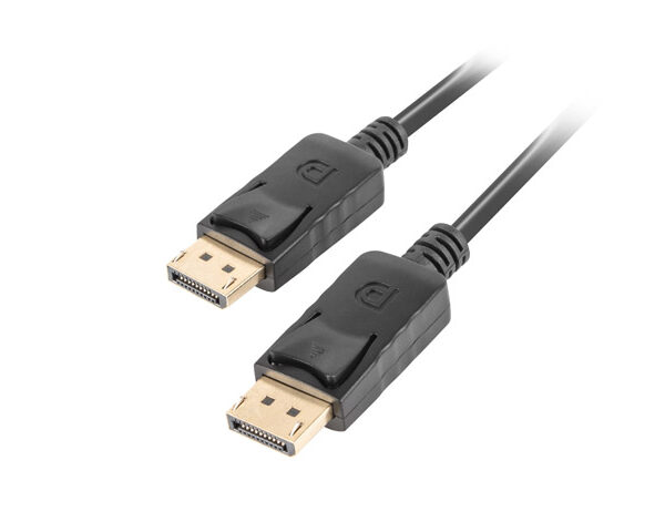 Lanberg DisplayPort Cable 19 Pin V1.2 4K, 3 m | CA-DPDP-10CC-0030-BK | DisplayPort to DisplayPort