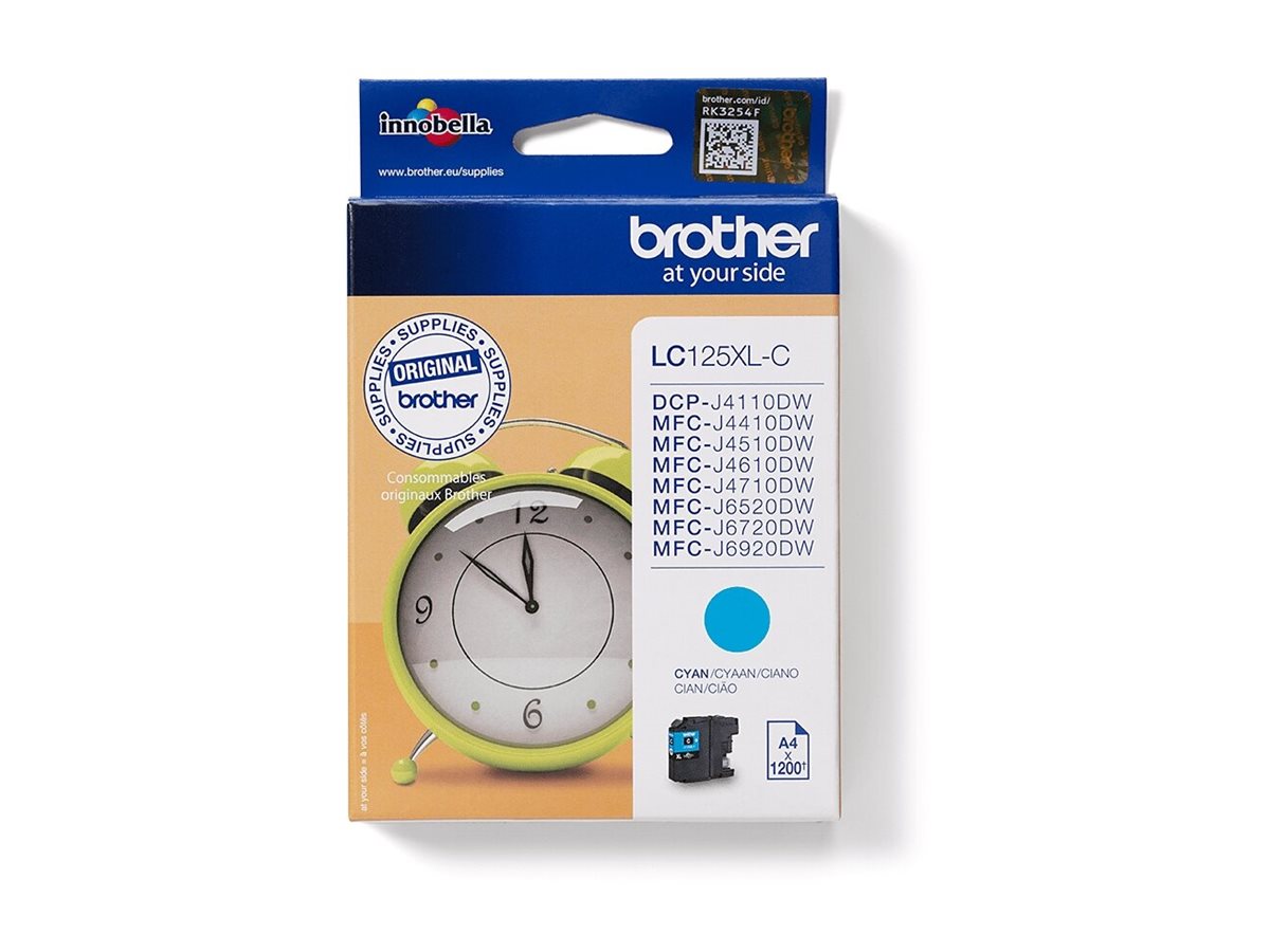 Brother LC125XLC | Ink Cartridge | Cyan - Image 4