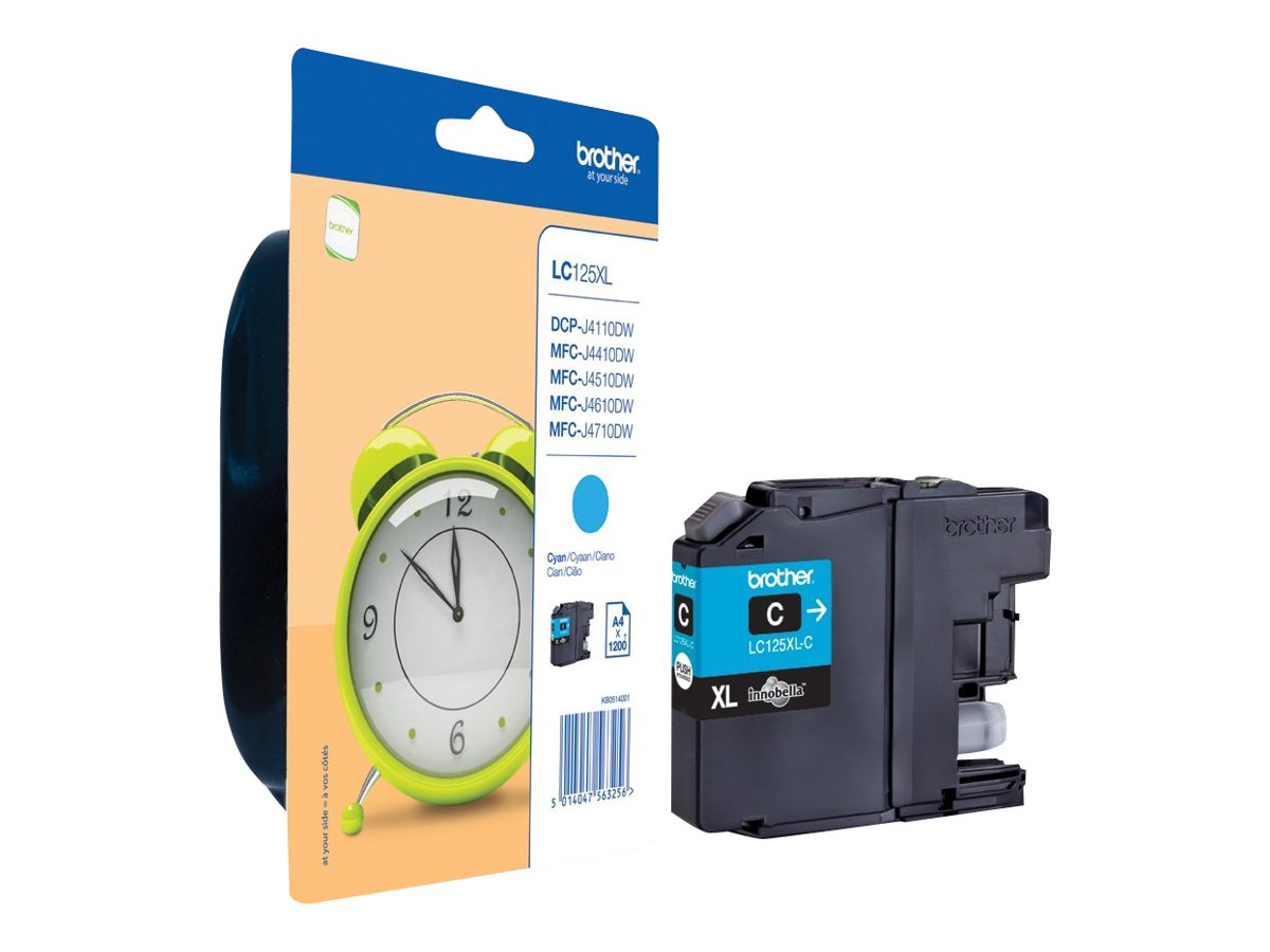 Brother LC125XLC | Ink Cartridge | Cyan - Image 8
