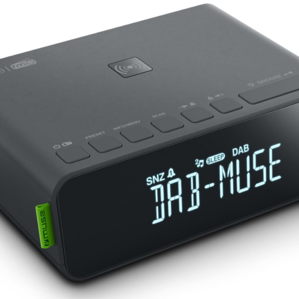 Muse | DAB+/FM RDS Radio | M-175 DBI | Alarm function | AUX in | Black