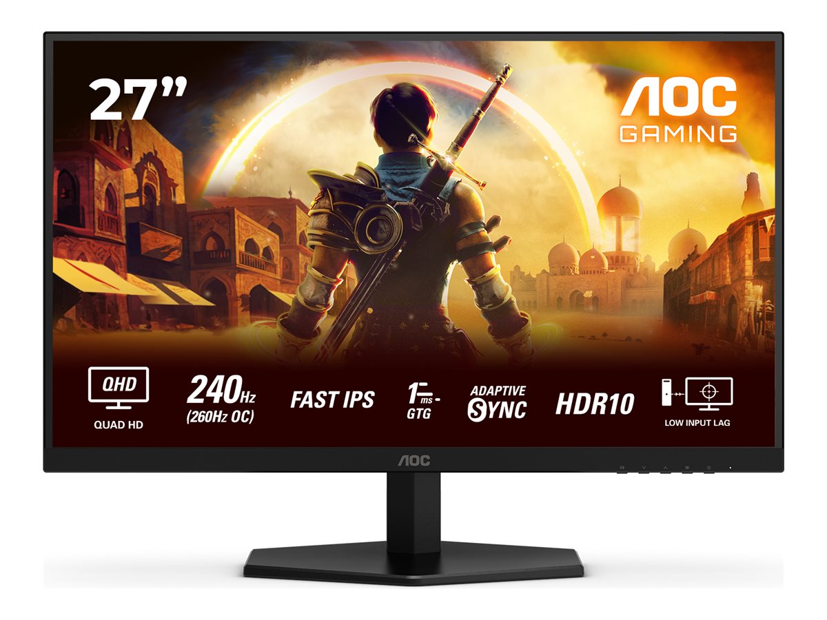AOC | Q27G42ZE | 27 " | IPS | QHD | 16:9 | 260 Hz | 1 ms | 2560 x 1440 pixels | 300 cd/m² | HDMI ports quantity 1 | Black - Image 3