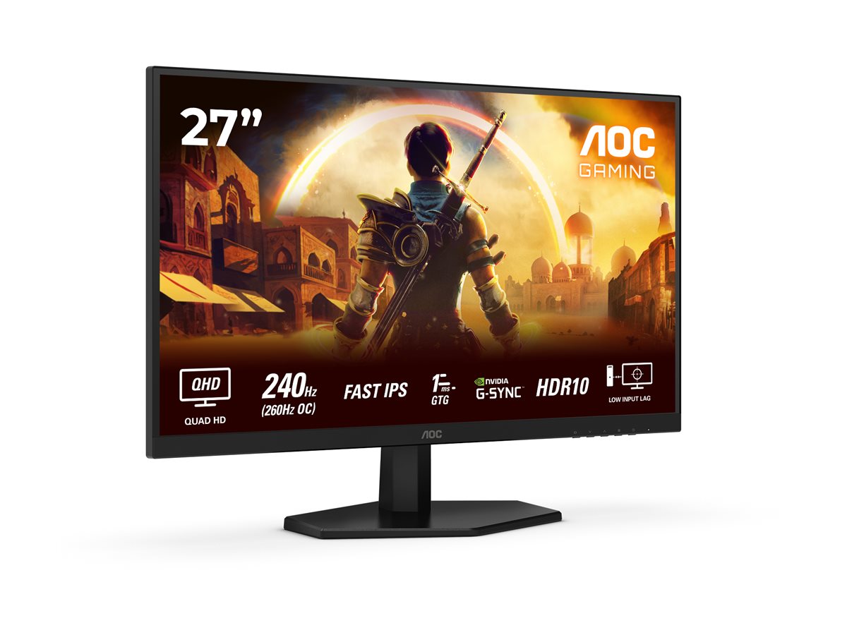 AOC | Q27G42ZE | 27 " | IPS | QHD | 16:9 | 260 Hz | 1 ms | 2560 x 1440 pixels | 300 cd/m² | HDMI ports quantity 1 | Black - Image 13