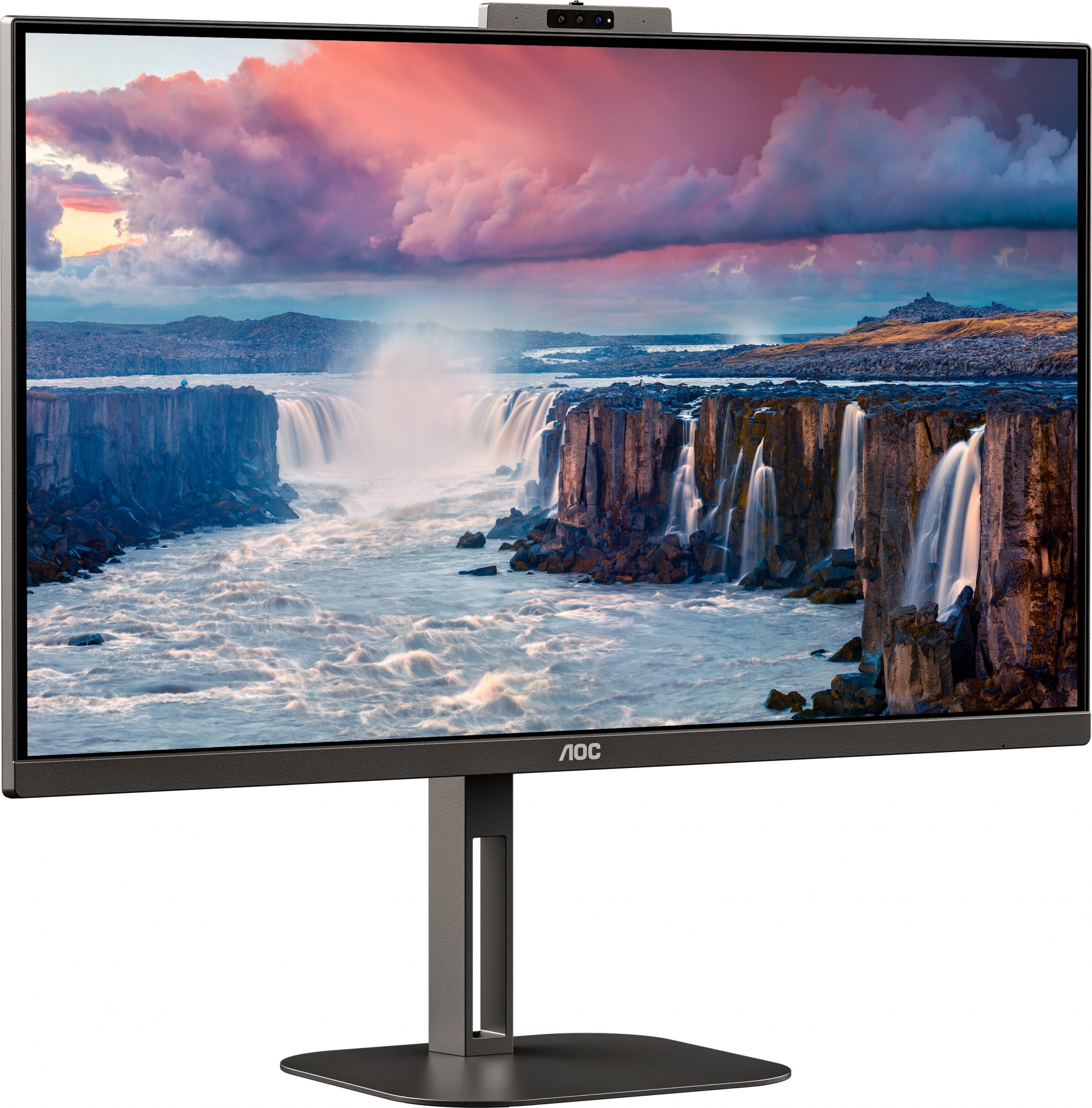 AOC | Q27V5CW/BK | 27 " | IPS | QHD | 16:9 | 75 Hz | 4 ms | 2560 x 1440 pixels | 300 cd/m² | HDMI ports quantity 1 | Black - Image 4