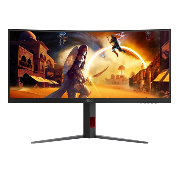 AOC | CU34G4Z | 34 " | Fast VA | WQHD | 21:9 | 240 Hz | 1 ms | 3440 x 1440 pixels | 450 cd/m² | HDMI ports quantity 2 | Black