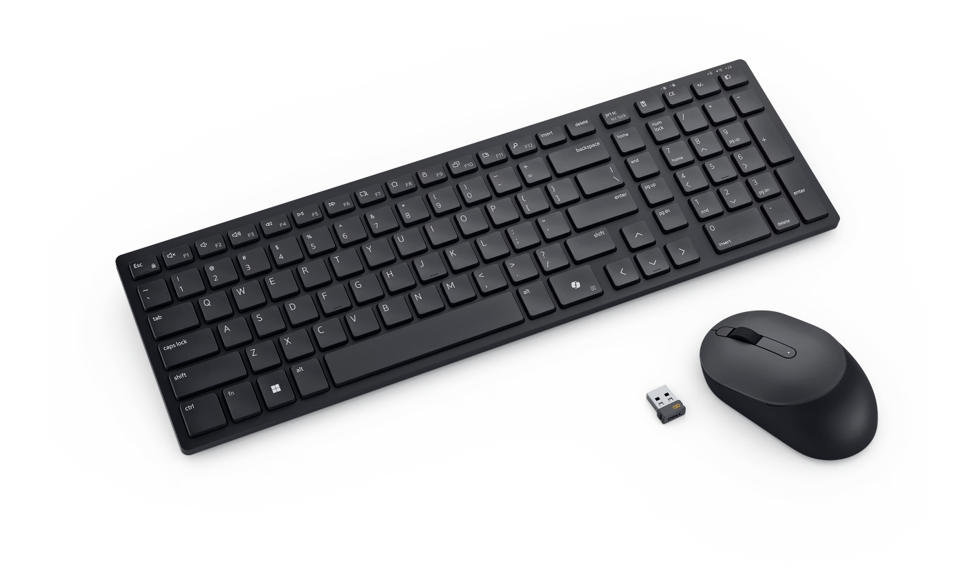 Dell | KM555 | Keyboard and Mouse Set | Wireless | Lithuanian | Black | Bluetooth - Image 3