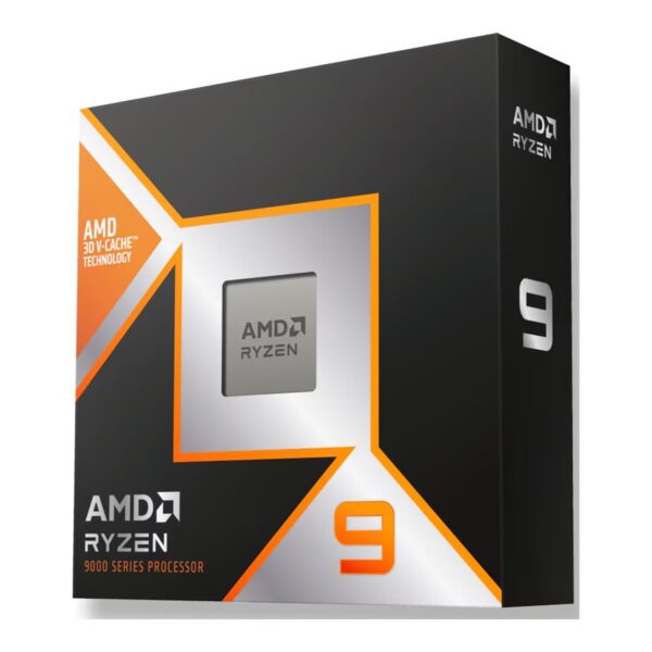 AMD Ryzen 9 9900X3D | AM5 | Processor threads 24 | AMD | Processor cores 12