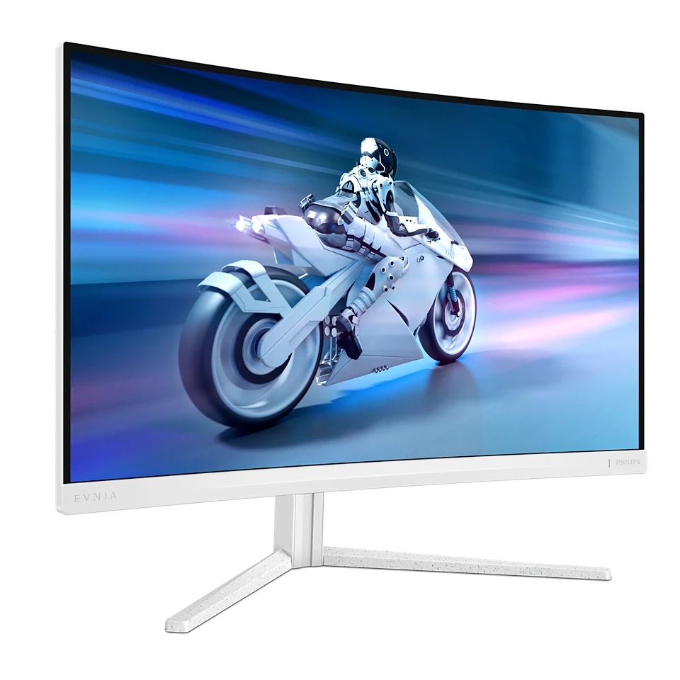 Philips | 27M2C5501/00 | 27 " | VA | Quad HD | 16:9 | 1 ms | 2560 x 1440 pixels | 300 cd/m² | HDMI ports quantity 2 | White - Image 5