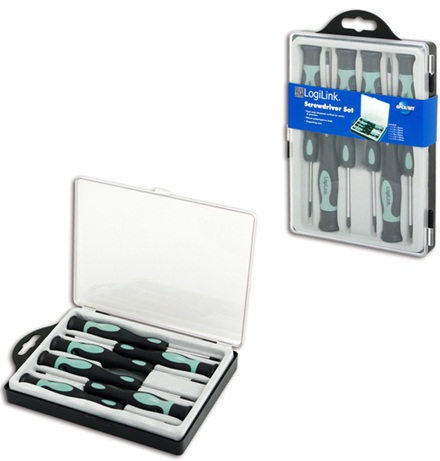 Logilink | WZ0021, Tool set, screwdriver precision, 6 pcs. | Screwdriver heads of steel for precision workDurable polypropylene handleIncl. transport boxThe set includes1x T5 x 50 mm1x T6 x 50 mm1x T7 x 50 mm1x T8 x 50 mm1x T10 x 50 mm1x T15 x 50 mmBarcode: 4052792012477