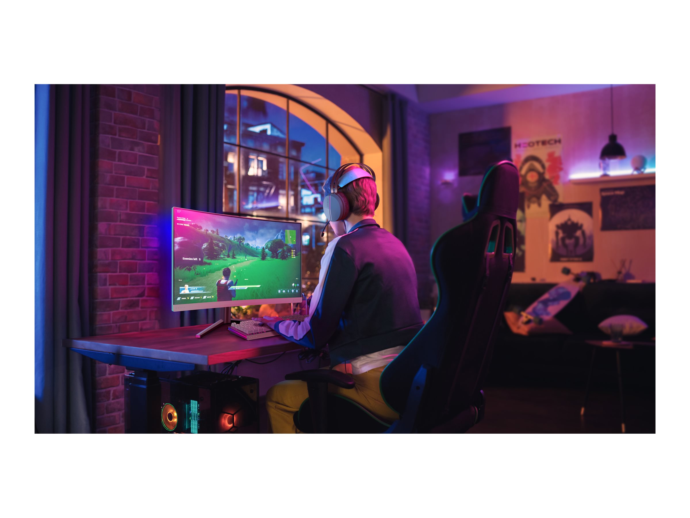 Philips | 27M2C5501/00 | 27 " | VA | Quad HD | 16:9 | 1 ms | 2560 x 1440 pixels | 300 cd/m² | HDMI ports quantity 2 | White - Image 39