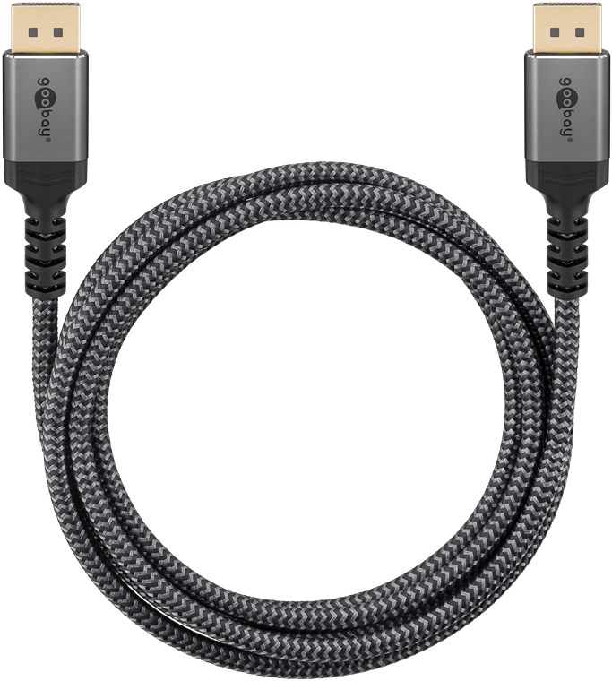 Goobay DisplayPort Cable 2.0/2.1, 80 Gbit/s | 75684 | DisplayPort to DisplayPort - Image 3