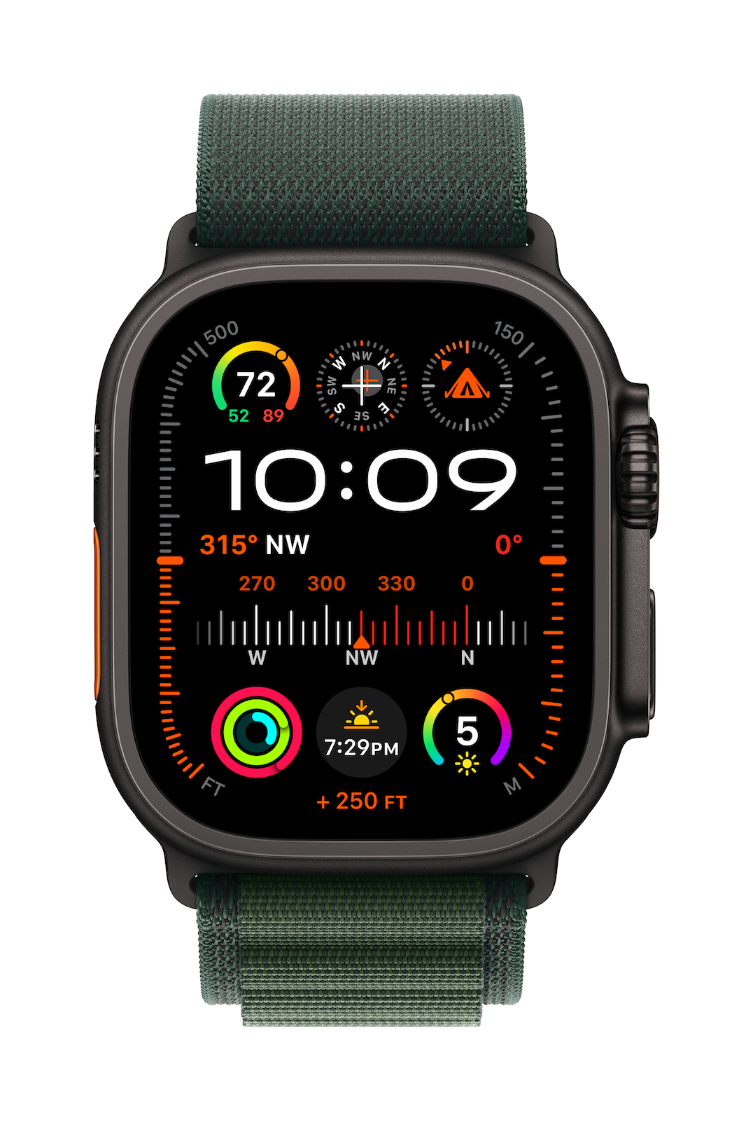 Apple Smart watch | GPS (satellite) | Always-On Retina display | 49mm | Waterproof - Image 2