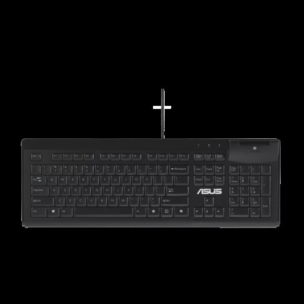 Asus KU100 | Smart Card Keyboard | Wired | US | Black