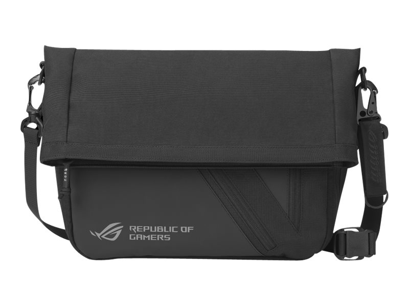 Asus ROG Archer Messenger BC2000 | Fits up to size 14 " | Bag | Black/Gray | Shoulder strap | Waterproof - Image 2