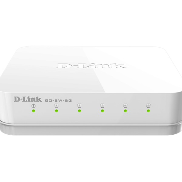 D-Link | Switch | GO-SW-5G/E | Unmanaged | Desktop | Gigabit Ethernet (copper) ports quantity 5 | Power supply type External