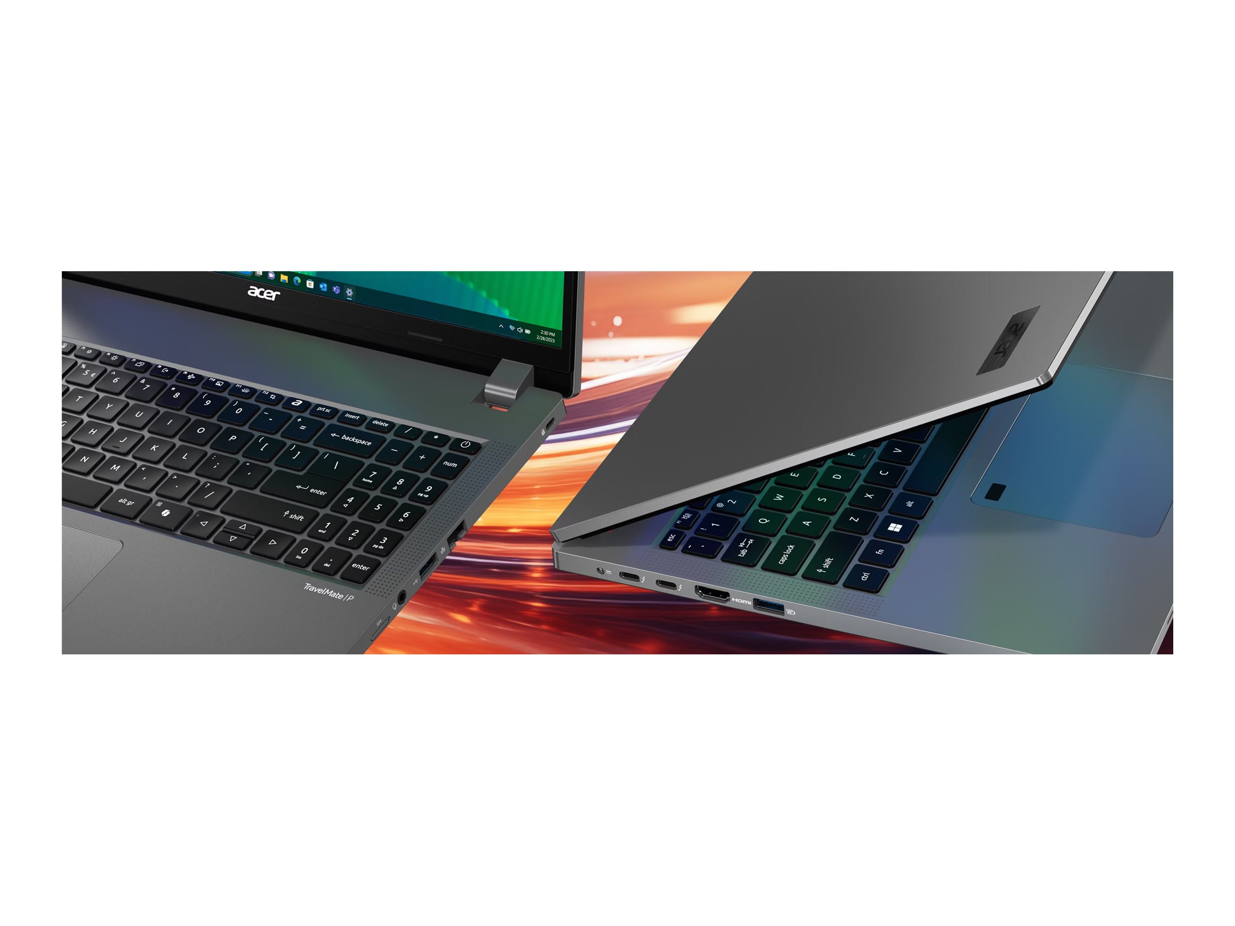 Acer TravelMate | TMP216-41-TCO | 16 " | WUXGA | 1920 x 1200 pixels | AMD Ryzen 3 PRO | 7335U | 16 GB | DDR5 SDRAM | Solid-state drive capacity 512 GB | AMD Radeon Graphics | Windows 11 Pro Education | 802.11ax | Bluetooth version 5.3 | Keyboard language English | Keyboard backlit | Warranty 36 month(s) - Image 5