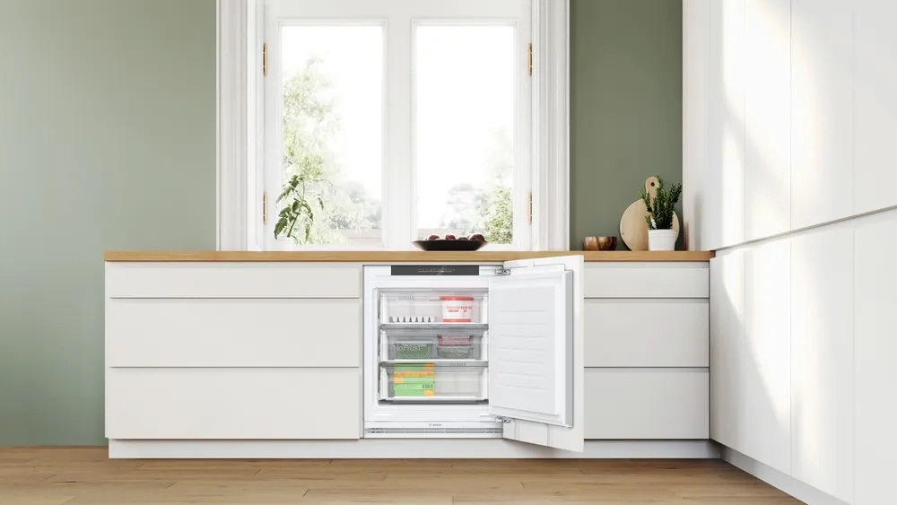 Bosch Freezer | GUN21ADE0 | Energy efficiency class E | Upright | Built-in | Height 82 cm | Total net capacity 85 L | No Frost system | White - Image 6