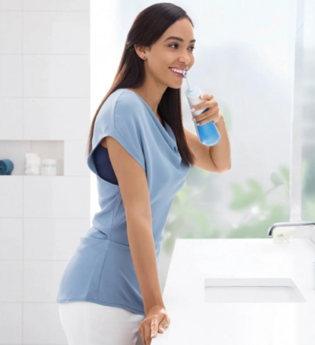 Oral-B Irrigator | Jet Aquacare 4 | 600 ml | Number of heads 2 | White - Image 3