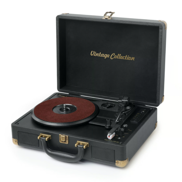 Muse | Turntable Stereo System | MT-103 GD | Black | 3 speeds | USB port | AUX in