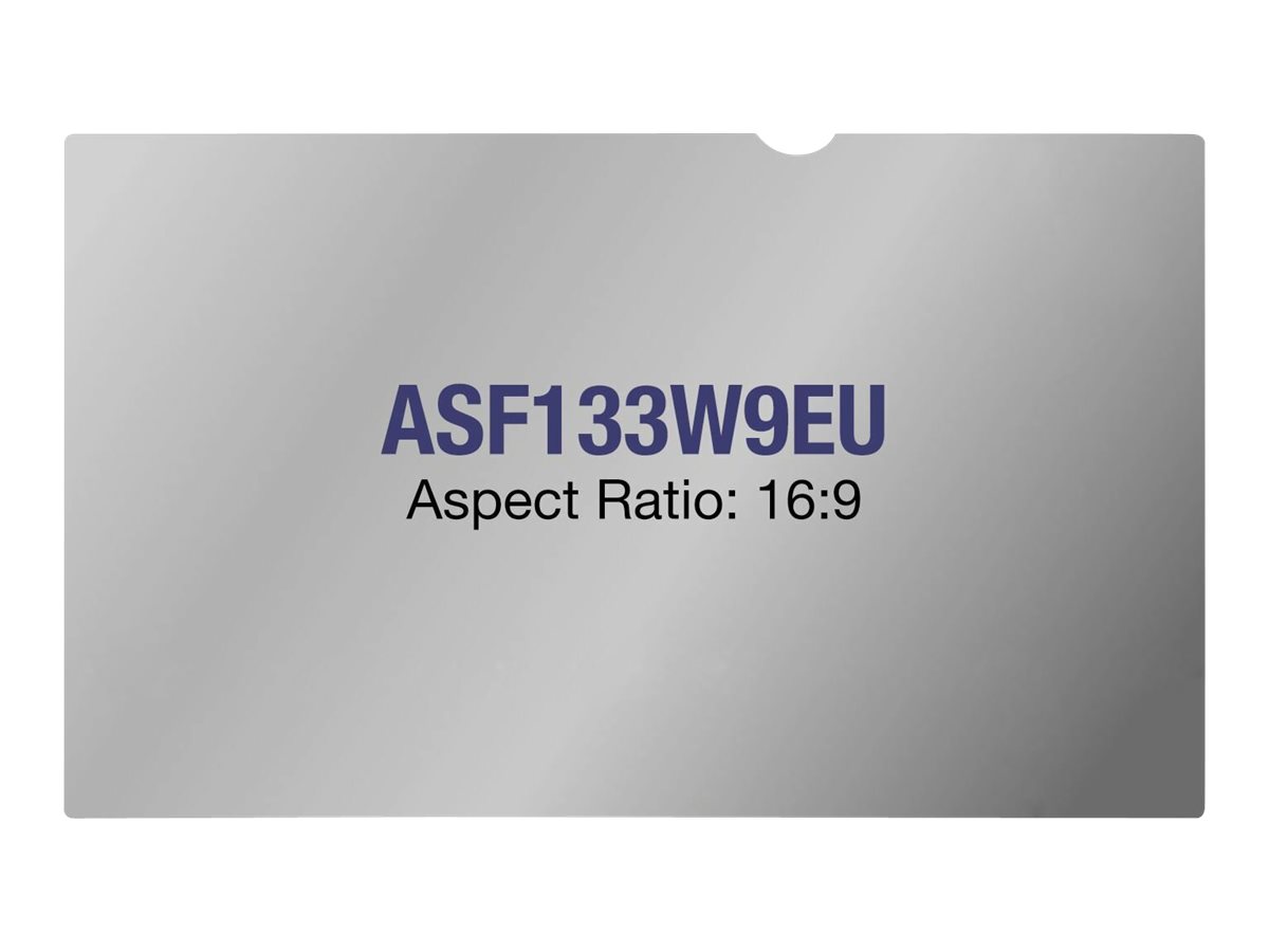 Targus | Privacy Screen 13.3" Widescreen (16:9) | Protect the “data” on your visible screen in the office or on the move.There are some things in life that are great to share. Important personal or company documents are not amongst them. You would not pass your personal photo album or business documents to the person sitting next to you in an airport or on a plane.The digital age has replaced traditional paper documents and photographs with electronic files and digital pictures. So protect whatever information is on your screen from wandering eyes with a Targus Privacy Screen. The Privacy Screen is a micro slim film that covers the notebook/ LCD screen and only allows normal viewing from directly in front of it, whilst also reducing glare from the screen and protecting it from damage. - Image 2