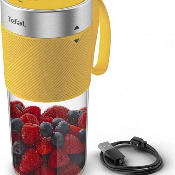 TEFAL | Blender | BL1C0230 LightMix On the Go | Tabletop | Jar material Tritan | Jar capacity 0.3 L | Yellow/Transparent