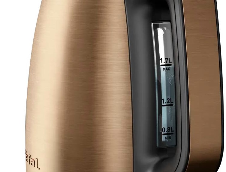 TEFAL Coppertinto Kettle | KI280G10 | Electric | 2400 W | 1.7 L | Stainless steel | 360° rotational base | Copper/Black - Image 5