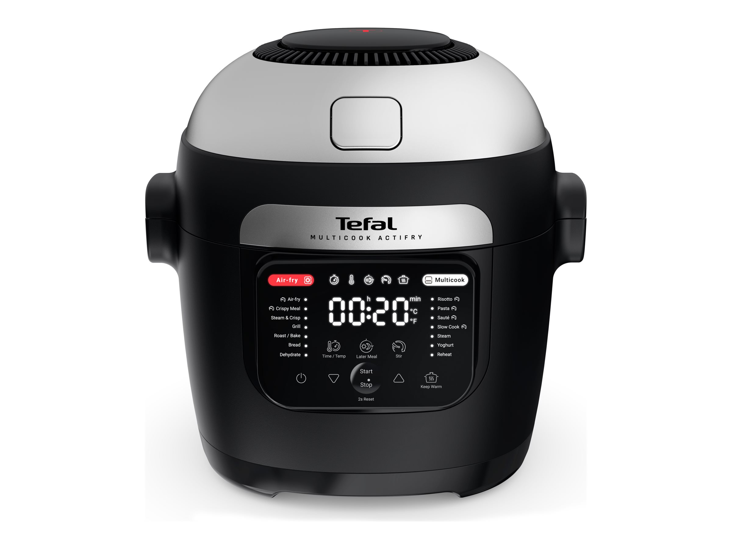 TEFAL Air Fryer and Multicooker | MY741CF0 Actifry | Power 1334 W | Capacity 6 L | Black/Silver