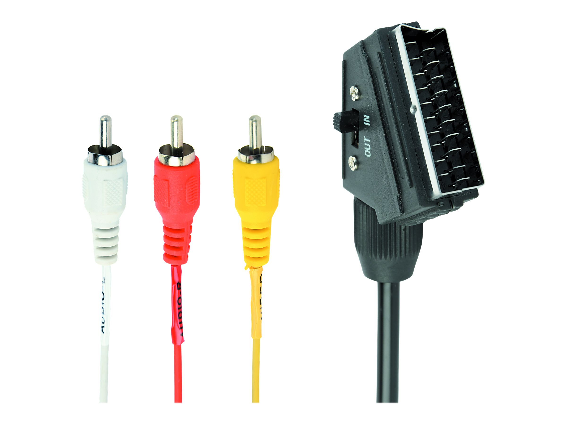Cablexpert | SCART/3 x RCA | SCART (21-pin) | 3 x RCA - Image 3
