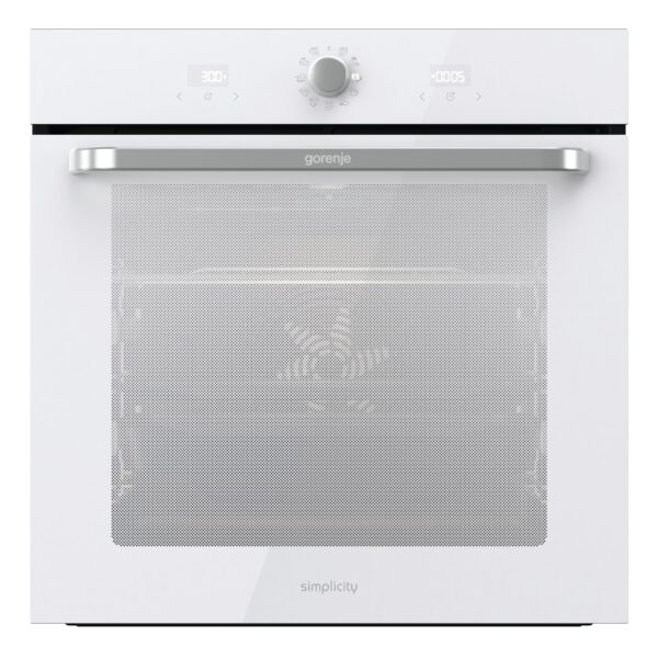 Gorenje Oven | BOS6737SYW | 77 L | Electric | AquaClean | Mechanical control | Steam function | Height 59.5 cm | Width 59.5 cm | White