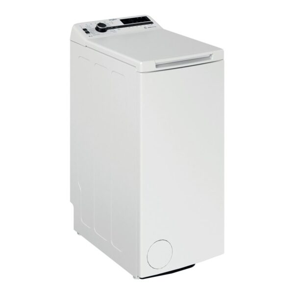 Whirlpool Washing Machine | TDLRBX 6252BS EU | Energy efficiency class B | Top loading | Washing capacity 6 kg | 1200 RPM | Depth 60 cm | Width 40 cm | Display | LED | Direct drive | White