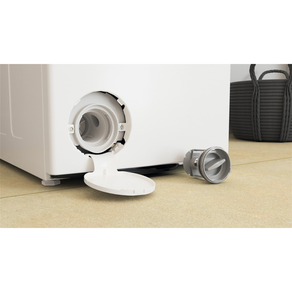 Whirlpool Washing Machine | TDLR 7231BS EU | Energy efficiency class D | Top loading | Washing capacity 7 kg | 1200 RPM | Depth 60 cm | Width 40 cm | Display | LED | White - Image 8