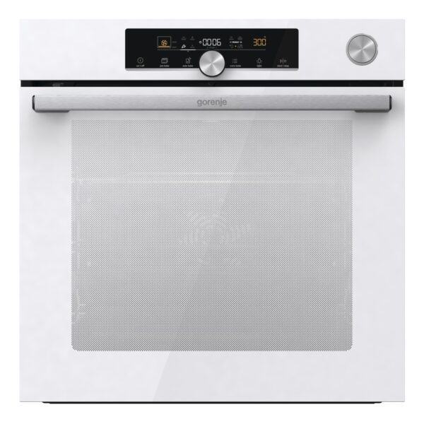 Gorenje Oven | BPSA6747A08WG | 77 L | Electric | AquaClean | Mechanical control | Steam function | Height 59.5 cm | Width 59.5 cm | White